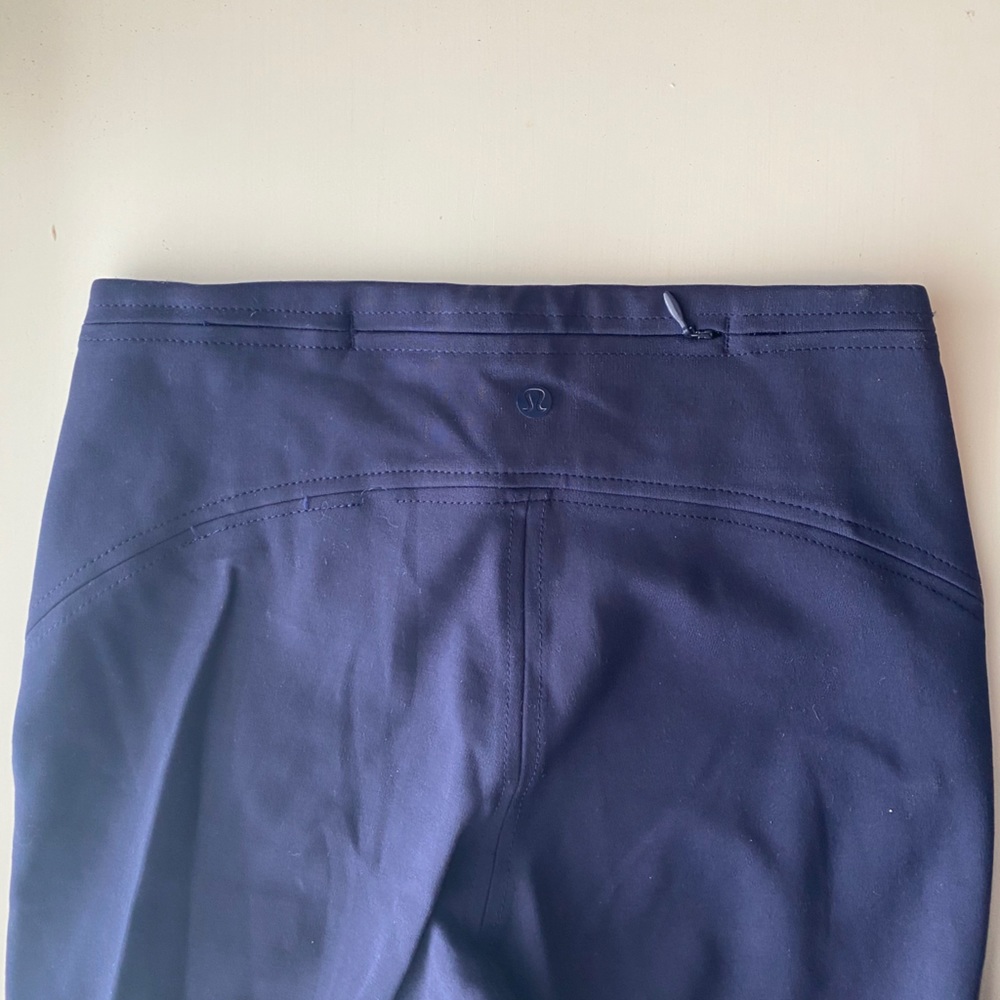 Navy Lulu full length leggings